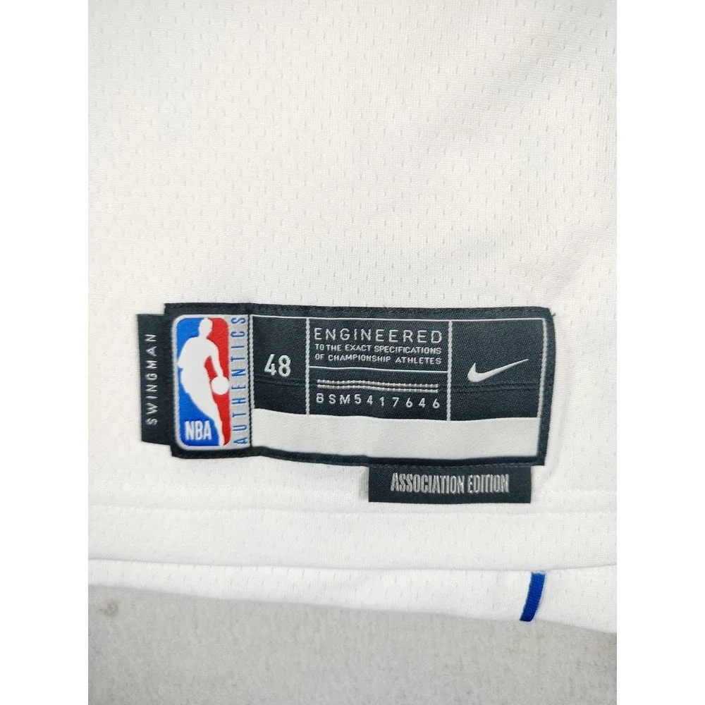 Nike Jersey Mens‎ Large White NBA Doncic 77 Swingman Dallas Mavericks Basketball
